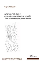 Des substitutions comme principe de la pensée