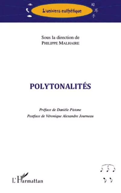 Polytonalités - Philippe Malhaire - Editions L'Harmattan