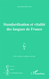 Standardisation et vitalité des langues de France