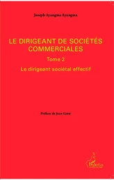 Le dirigeant de sociétés commerciales