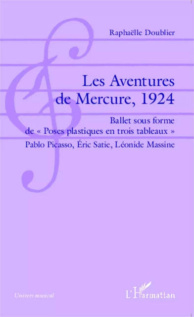 Les Aventures de Mercure, 1924 - Raphaëlle DOUBLIER - Editions L'Harmattan