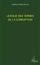 Lexique des termes de la corruption