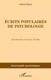 Ecrits populaires de psychologie