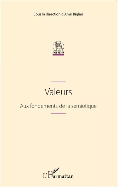 Valeurs - Amir Biglari - Editions L'Harmattan