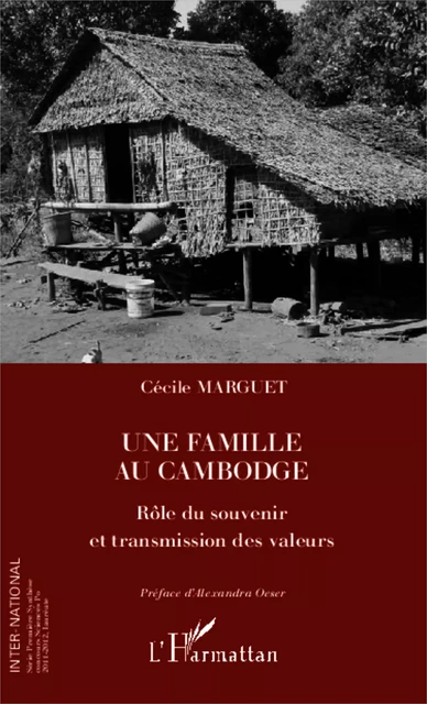 Une famille au Cambodge - Cécile Marguet - Editions L'Harmattan