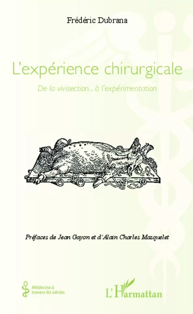 L' expérience chirurgicale -  Dubrana frederic - Editions L'Harmattan