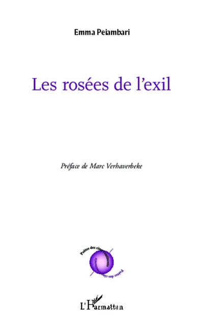 Les rosées de l'exil - emma peiambari - Editions L'Harmattan