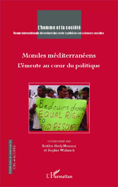 Mondes méditerranéens - Ratiba Hadj-Moussa, Sophie Wahnich - Editions L'Harmattan