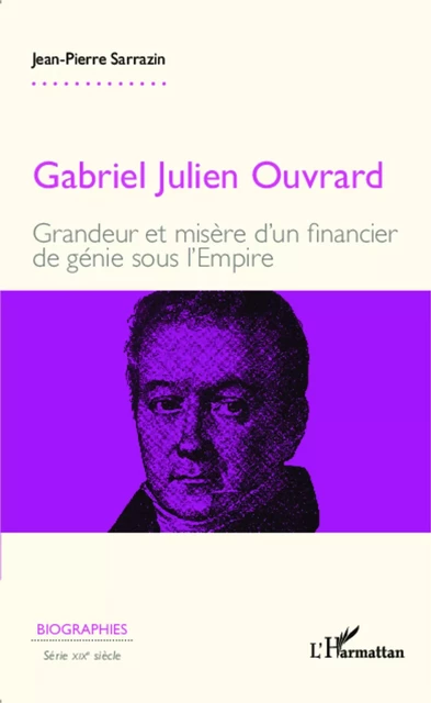 Gabriel Julien Ouvrard - jean-pierre sarrazin - Editions L'Harmattan