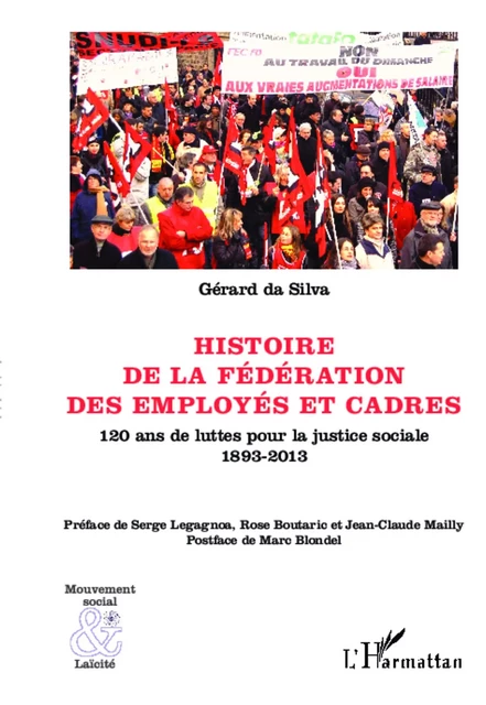 Histoire de la Fédération des Employés et Cadres - Gérard Da Silva - Editions L'Harmattan