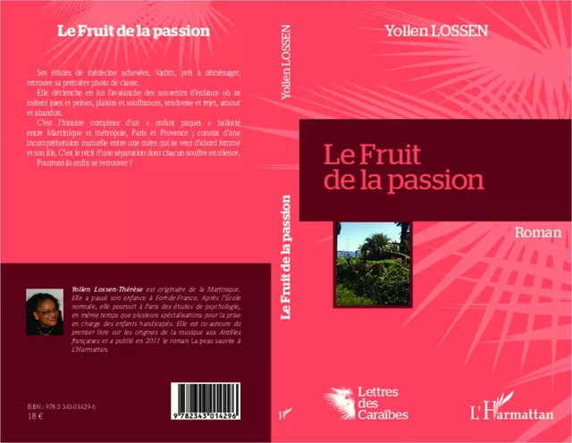 Le fruit de la passion - Yollen Lossen - Editions L'Harmattan