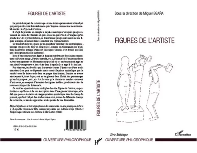 Figures de l'artiste - Miguel Egaña - Editions L'Harmattan