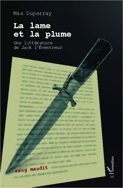 La lame et la plume - Max Duperray - Editions L'Harmattan