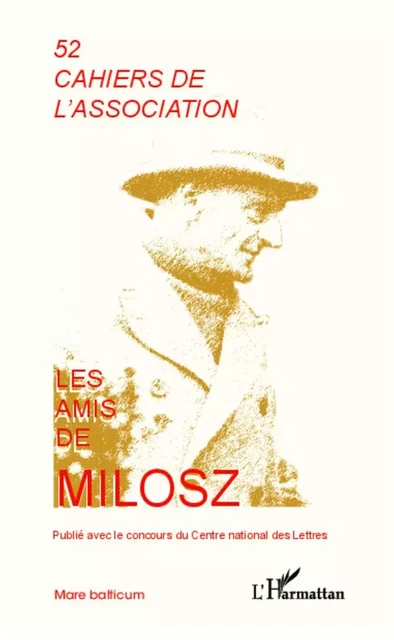 Les Amis de Milosz -  - Editions L'Harmattan