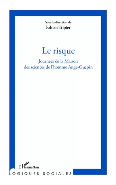 Le risque - Fabien Tripier - Editions L'Harmattan