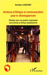 Archives d'Afrique et communication pour le développement