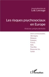 Les risques psychosociaux en Europe