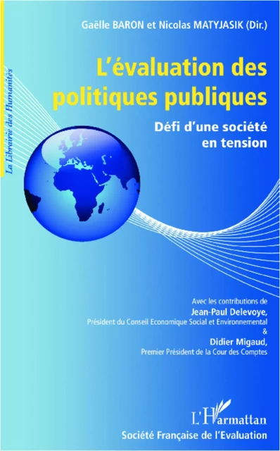 L'évaluation des politiques publiques - Nicolas Matyjasik, Gaëlle Baron - Editions L'Harmattan