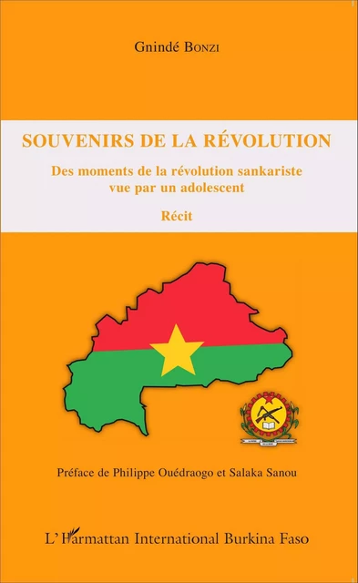 Souvenirs de la révolution - Gnindé Bonzi - Harmattan Burkina Faso