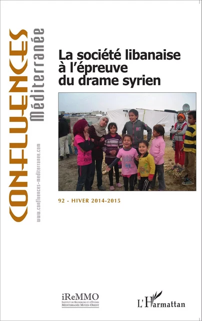 La société libanaise à l'épreuve du drame syrien - Elisabeth Longuenesse - Editions L'Harmattan