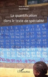 La quantification dans le texte de spécialité