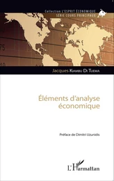 Eléments d'analyse économique