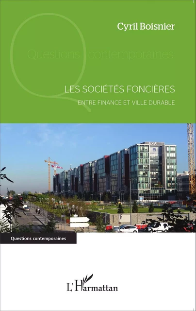 Les sociétés foncières - Cyril Boisnier - Editions L'Harmattan