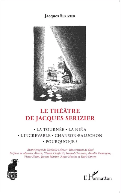 Le Théâtre de Jacques Serizier - Jacques Serizier - Editions L'Harmattan