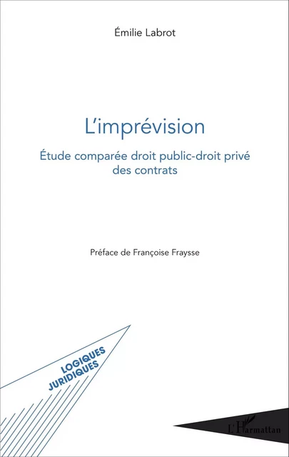 L'imprévision - Émilie Labrot - Editions L'Harmattan