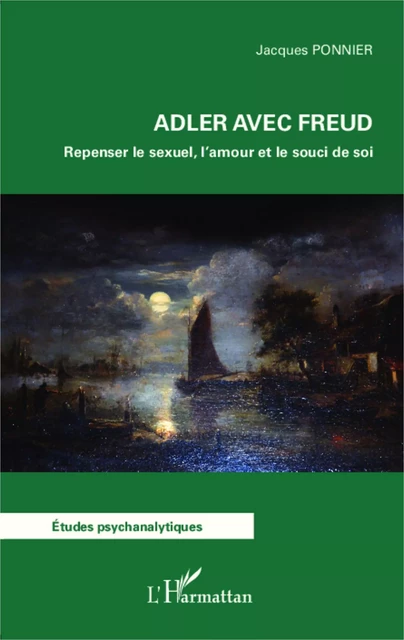 Adler avec Freud - Jacques Ponnier - Editions L'Harmattan