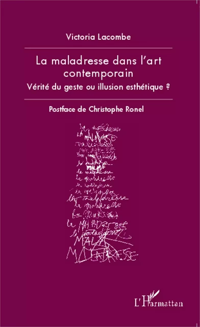 La maladresse dans l'art contemporain - Victoria Lacombe - Editions L'Harmattan