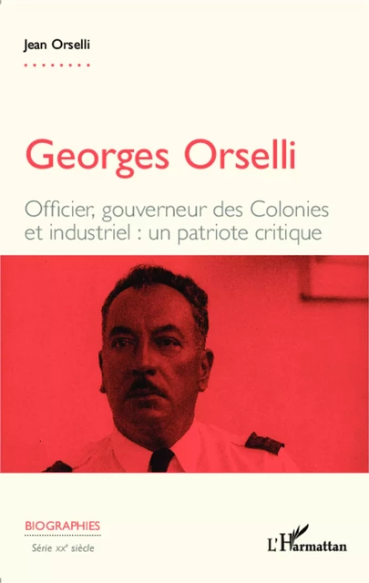 Georges Orselli - Jean Orselli - Editions L'Harmattan