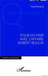 Pour en finir avec l'affaire Robert Boulin