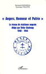 "Angers, Honneur et Patrie"