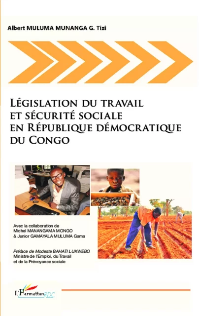 Législation du travail et sécurité sociale en République Démocratique du Congo - Albert Muluma Munanga - Editions L'Harmattan