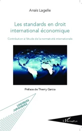 Les standards en droit international économique