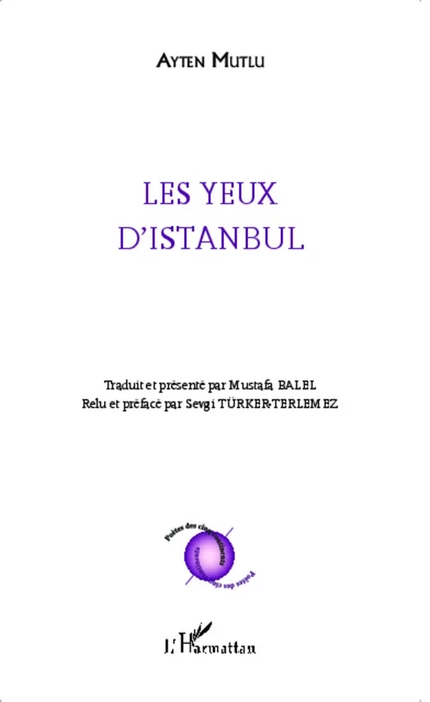 Les yeux d'Istanbul - Ayten Mutlu - Editions L'Harmattan