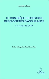 Le contrôle de gestion des sociétés d'assurance