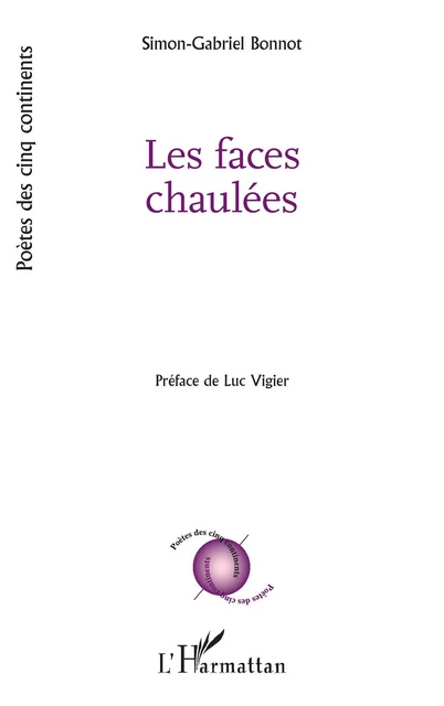 Les faces chaulées - Simon-Gabriel Bonnot - Editions L'Harmattan