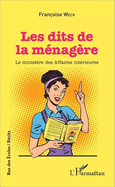 Les dits de la ménagère - Françoise Weck - Editions L'Harmattan