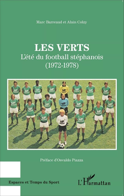 Les Verts - ALAIN COLZY, Marc Barreaud - Editions L'Harmattan