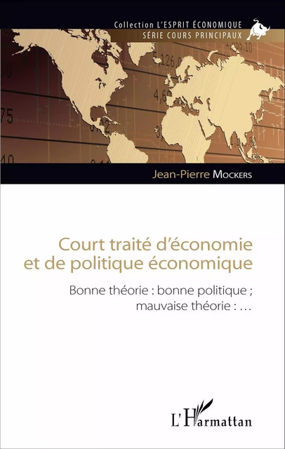 Court traité d'économie et de politique économique - Jean-Pierre Mockers - Editions L'Harmattan