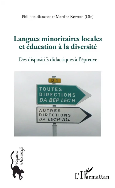 Langues minoritaires locales et éducation à la diversité - Philippe Blanchet, Martine Kervran - Editions L'Harmattan