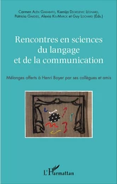 Rencontres en sciences du langage et de la communication