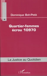 Quartier-femmes écrou 10970