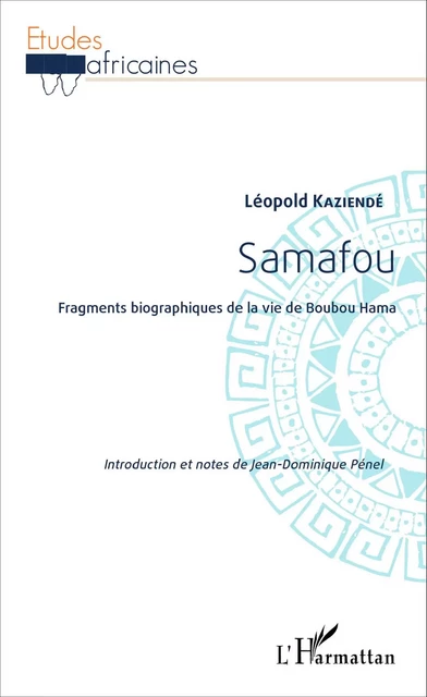 Samafou - Léopold Kaziendé - Editions L'Harmattan