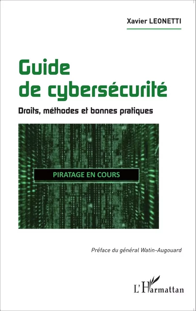 Guide de cybersécurité - Xavier Leonetti - Editions L'Harmattan