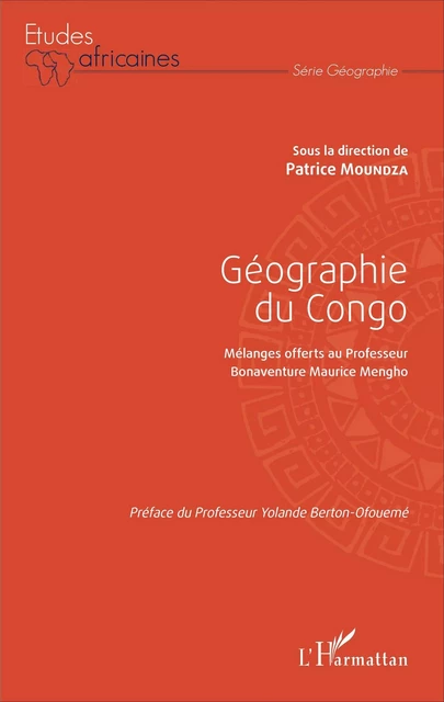 Géographie du Congo - Patrice Moundza - Editions L'Harmattan