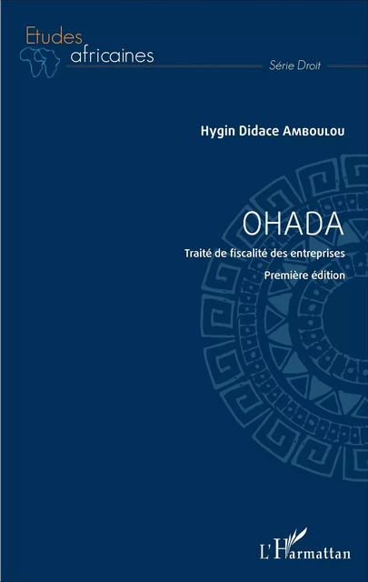 OHADA - Hygin Didace Amboulou - Editions L'Harmattan