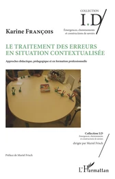 Le traitement des erreurs en situation contextualisée